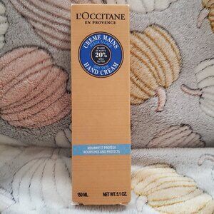 L'Occitane Hand Cream 5.1 Oz 150 mL Full Size NIB 20% Shea Butter For Dry Skin